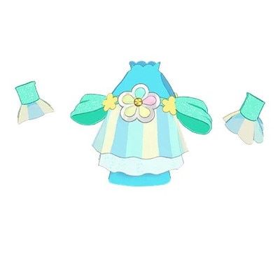 V1-095 フラワーチュールミントトップス ☆3 | アイプリバース,通常弾