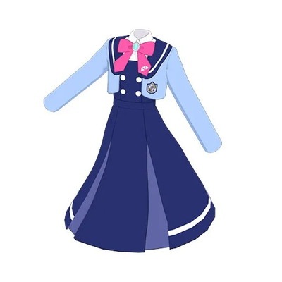 V1-133 パラダイスがくえんせいふく1ねんワンピ ☆2 | アイプリバース