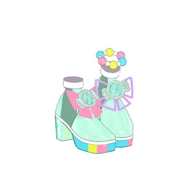 V3-011 レインボーキャンディバズリウムシューズ ☆4 | アイプリバース