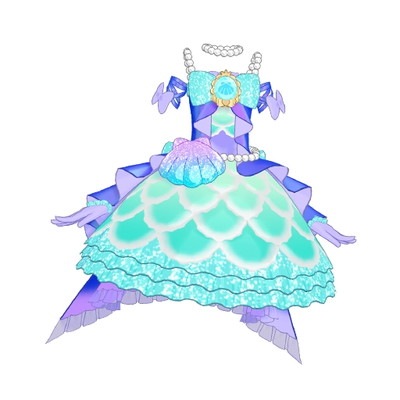 キズ格安】V3-019 マーメイドグランプリブルーワンピ ☆4 | アイプリ キズ格安】V3-019 マーメイドグランプリブルーワンピ ☆4 | アイプリ