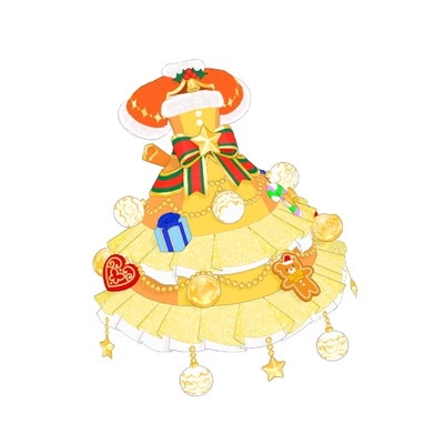 V5-039 スペシャルクリスマスオレンジワンピ ☆4 | アイプリバース