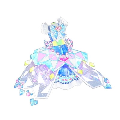 アイプリバース APR1-013 ジュエルバズリウムルビーブルーワンピ ☆4