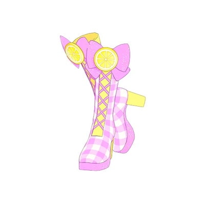 アイプリバース APR1-047 フレッシュレモンピンクシューズ ☆4
