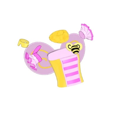 アイプリバース APR3-120 ハニービーフラワートップス ☆2