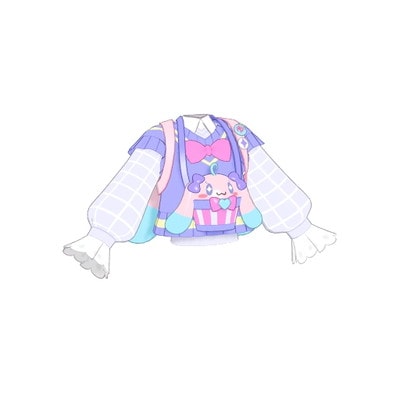 アイプリバース APR4-040 プリうさおでかけパープルトップス ☆4