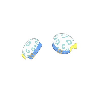 見本品　アニマルロックブラック　オーダー受付中 アイプリバース APR4-051 アニマルロックホワイトアクセ ☆4