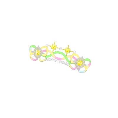 アイプリバース APR4-055 カラフルシャインイエローアクセ ☆4