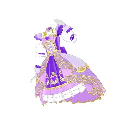アイプリバース APR4-185 シンデレラのラララ ジュリ コーデワンピ ☆3