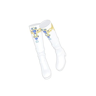 アイプリバース APR4-190 シンデレラのラララ かなみん コーデシューズ