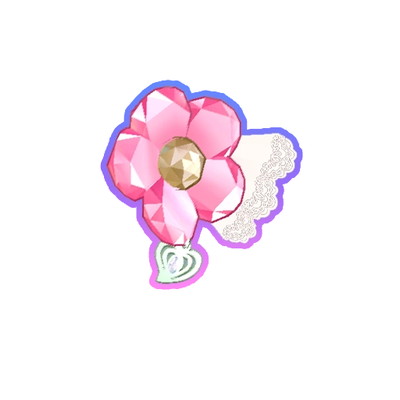 キズ格安】アイプリバース APR4-242 ローズハートアクセ ☆3