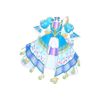 アイプリバース APR5-004 メロディバズリウムハーモニーブルーワンピ