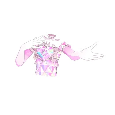 アイプリバース APR5-031 アイドルのクリスタルラブリーピンクトップス