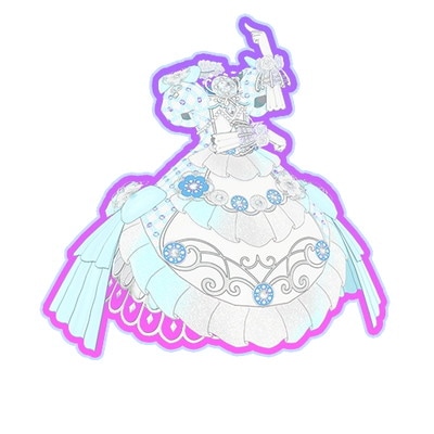 プリパラ　プロモ　イベント　入場者特典　ホワイトクリスマスオーナメントワンピ プリパラ プロモ イベント 入場者特典 ホワイトクリスマスオーナメント