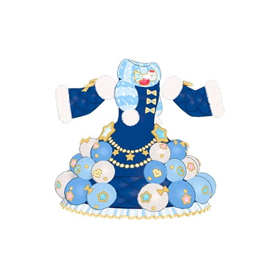 キズ格安】アイプリバース APR5-042 ひみつのクリスマスネイビーワンピ