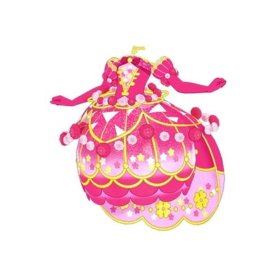 アイプリバース APR6-125 フラワーバズリウムクローバーレッドワンピ