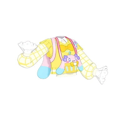 キズ格安】アイプリバース APR6-033 プリうさおでかけイエロートップス