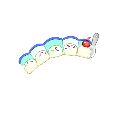 キズ格安】アイプリバース APR6-082 アイスクリームソーダアクセ ☆3