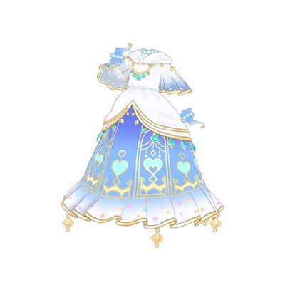 キズ格安】アイプリバース APR6-083 うらないしホワイトワンピ ☆3