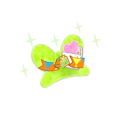 アイプリバース OA4-006 スマイルハートバズリウムグリーンアクセ ☆4
