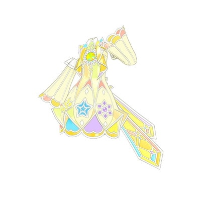 アイプリバース OA4-013 ピュアハートバズリウムイエローワンピ ☆4