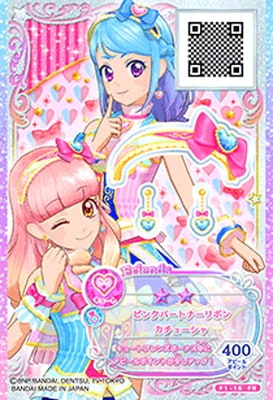 F1-16 FR ピンクパートナーリボンカチューシャ | アイカツシリーズ