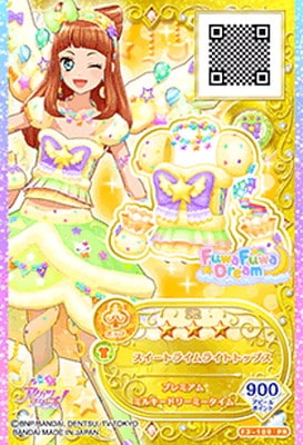 :*読様 アイカツ スイートライムライトコーデ 4枚セット F3-109 PR スイートライムライトトップス | アイカツシリーズ,アイカツ