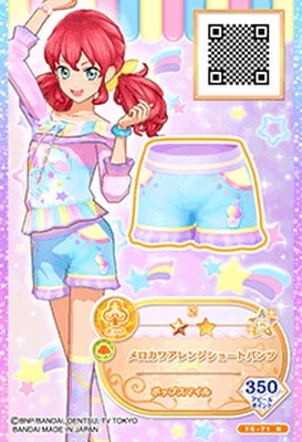 F6-71 N メロカワアレンジショートパンツ | アイカツシリーズ,アイカツ