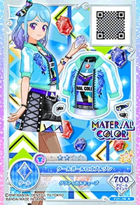 FJ1-16 R クールガールロゴブルゾン | アイカツシリーズ,アイカツ