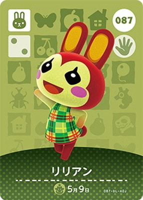 �ɤ��֤Ĥο�amiibo������ 087 ��ꥢ��