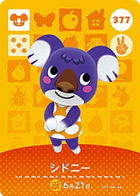 �ɤ��֤Ĥο�amiibo������ 377 ���ɥˡ�