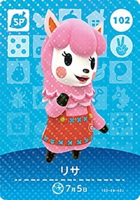 �ڥ����ʰ¡ۤɤ��֤Ĥο�amiibo������ 102 �ꥵ