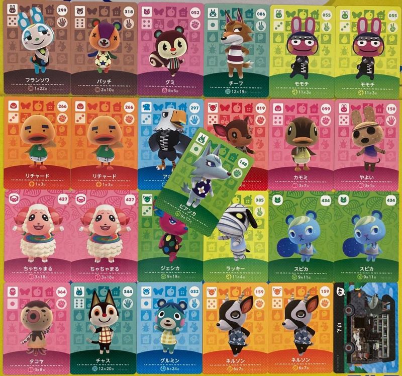新品未使用　どうぶつの森　amiibo カード　まとめ売り　169枚セット 任天堂 - どうぶつの森 amiiboカード アミーボ カード SP まとめ