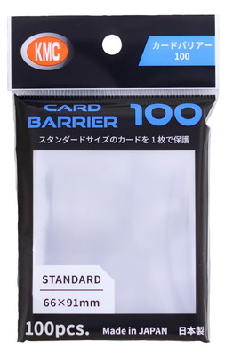 KMC カードバリアー100 | サプライ商品,スリーブ | キッズカード買取