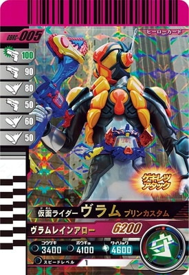 GBRC-005 仮面ライダーヴラム プリンカスタム | ガンバ