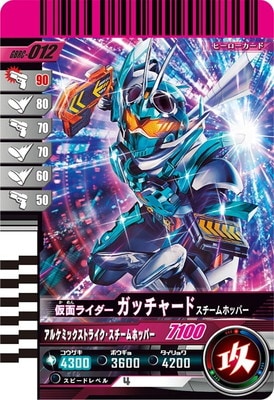GBRC-012 仮面ライダーガッチャード スチームホッパー ☆ | ガンバ