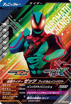 LRパラレル】ガンバレジェンズCX04仮面ライダーゼッツ フィジ