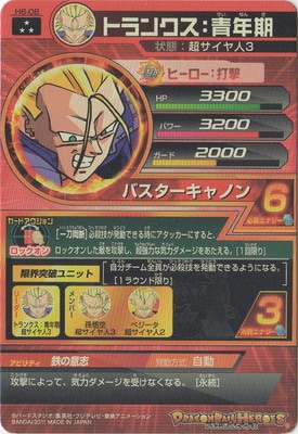 PB-29 トランクス：青年期 超パワーの反動 | DBH日和