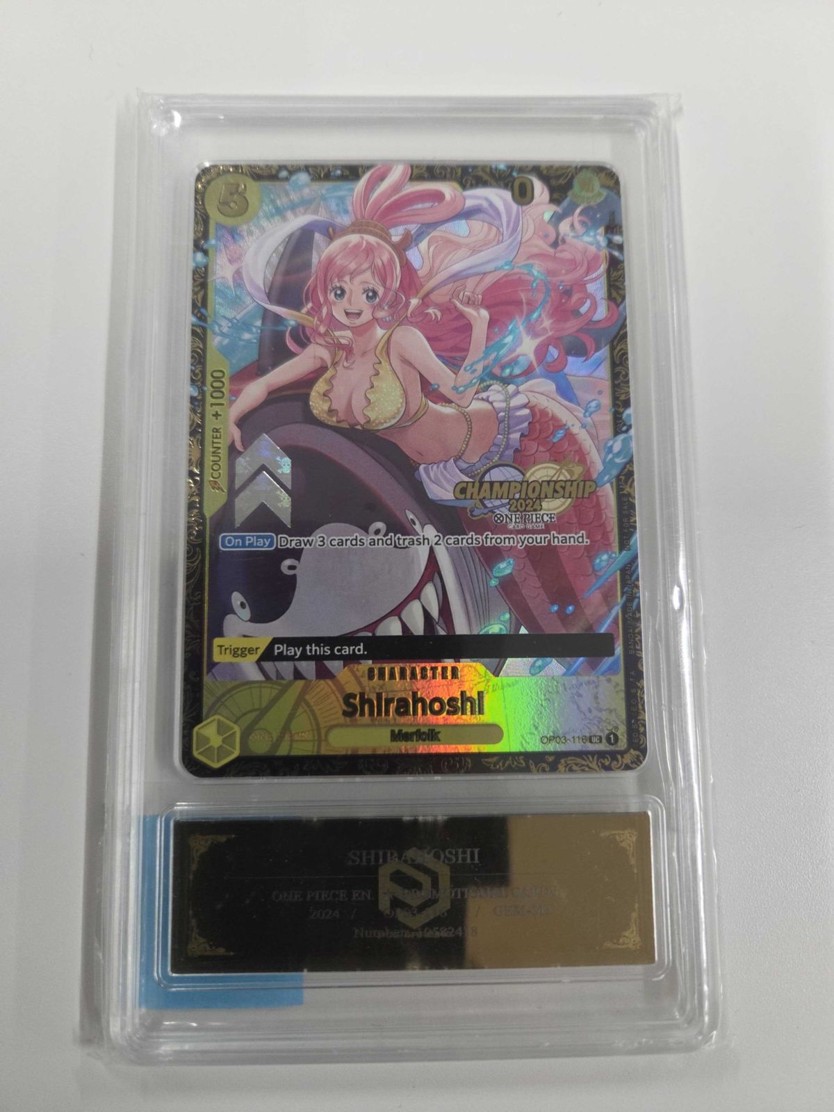 PCG10】OP03-116 しらほし UC（英語版） | ワンピースカードゲーム