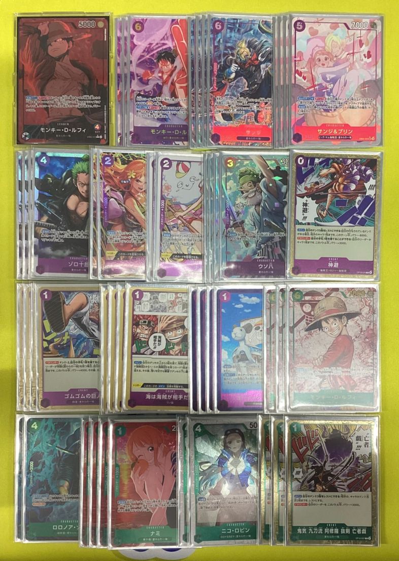 ワンピースデッキ【緑紫ルフィ】 | ワンピース,デッキ販売