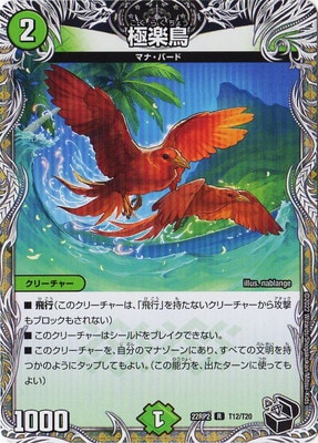 DM22-RP2/T12/R/極楽鳥【黒トレジャー】 | デュエルマスターズ,拡張