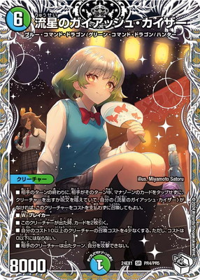 DM24-EX1/PR4/SR/流星のガイアッシュ・カイザー【キャラプレミアム