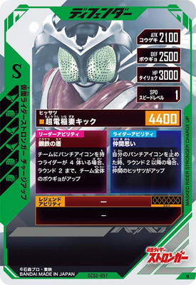 仮面ライダーストロンガー　チャージアップ　ワーコレ 仮面ライダーストロンガー チャージアップVer. SHODO仮面