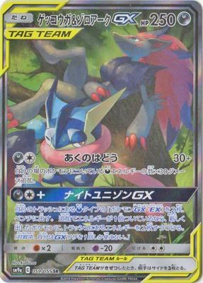 PSA10 ゲッコウガ&ゾロアークGX SR SA SM9a 059/055 PK-SM9a-059 ゲッコウガ&ゾロアークGX SR｜販売・在庫｜ポケカ通販フル