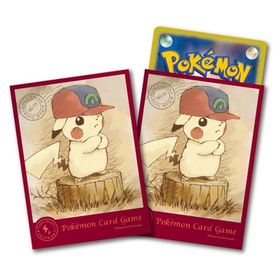 ポケモンカードゲーム デッキシールド ぼうしをかぶったピカチュウ