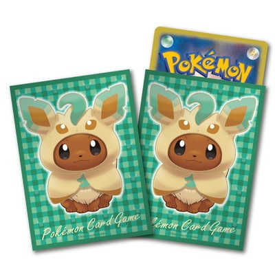 ポンチョを着たイーブイ　リーフィア　ポケモンカード ポンチョを着たイーブイ (リーフィア) (未開封) 142/SM-P｜ポケカ