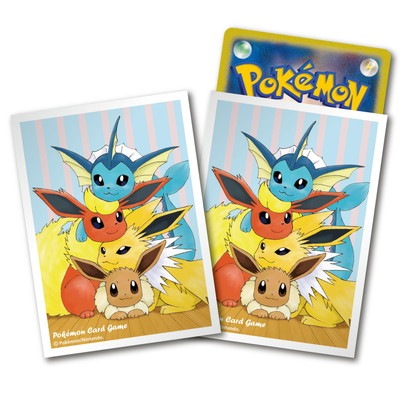 ポケモンカードゲーム デッキシールド くっつきなかよしイーブイ