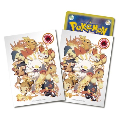 ポケモンカードゲーム デッキシールド タイプファイターズ 炎