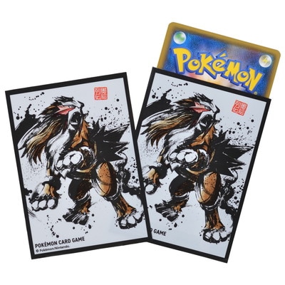 ポケモンカードゲーム デッキシールド 墨絵列伝 エンテイ｜販売・在庫
