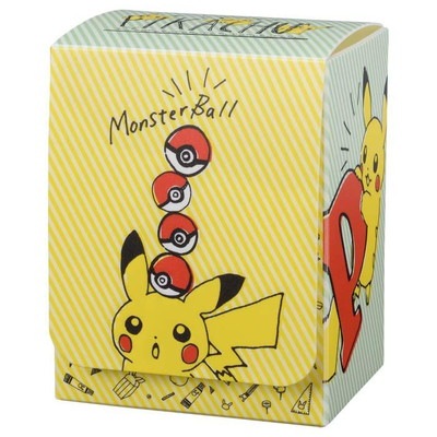 ピカチュウを描いた、デッキケースです。 Amazon | ポケモンカードゲーム デッキケース ピカチュウ大集合