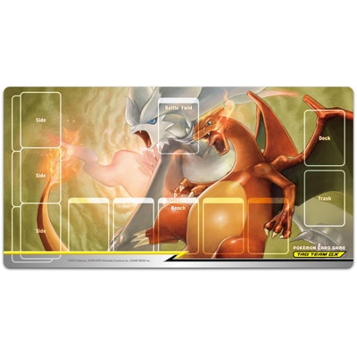 ポケモンカードゲーム ラバープレイマット レシラム&リザードン TAG